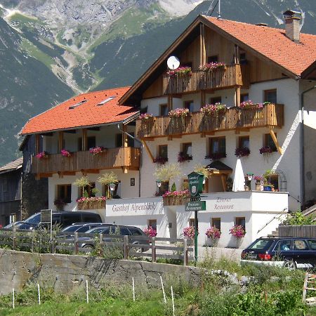 Gasthof Alpenblick Tobadill Buitenkant foto