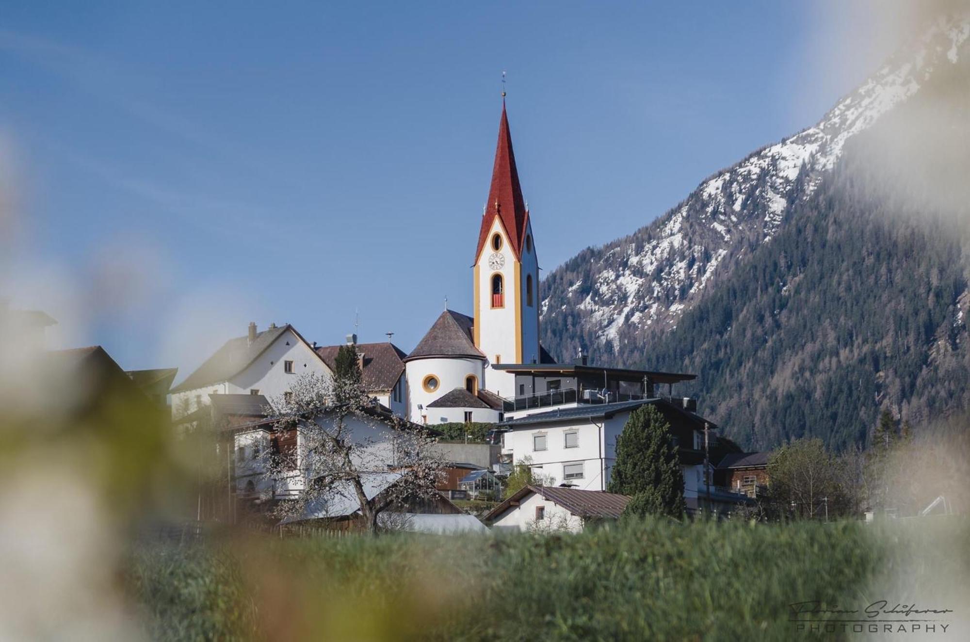 Gasthof Alpenblick Tobadill Buitenkant foto