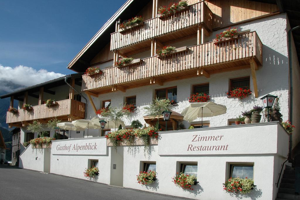 Gasthof Alpenblick Tobadill Buitenkant foto