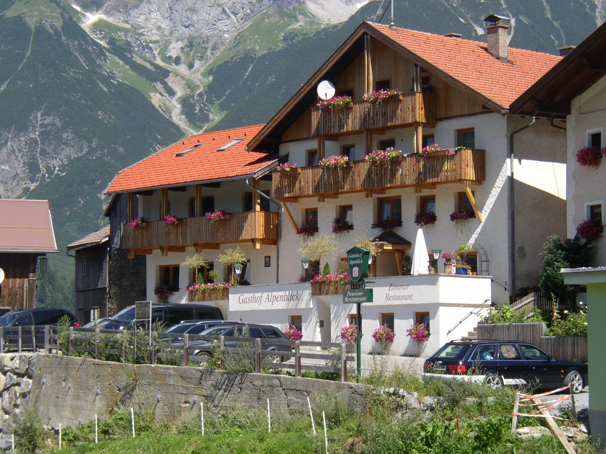Gasthof Alpenblick Tobadill Buitenkant foto